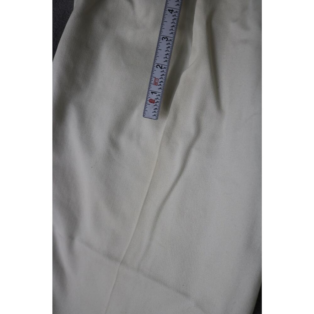 DOCKERS Pleated Khakis Men 32x30 Beige 100 Cotton Classic No Wrinkle Made In USA - Picture 7 of 15